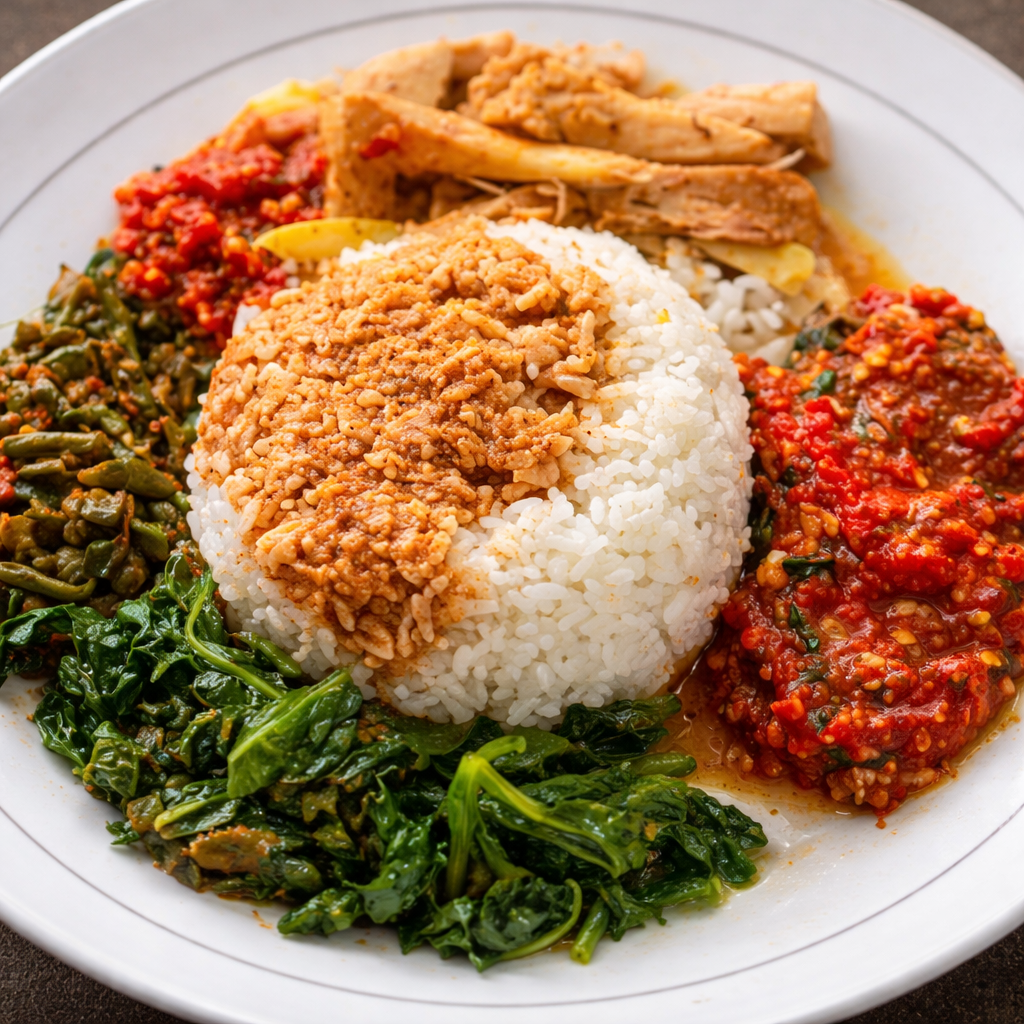 Nasi Ikan Tongkol Sambal/Goreng