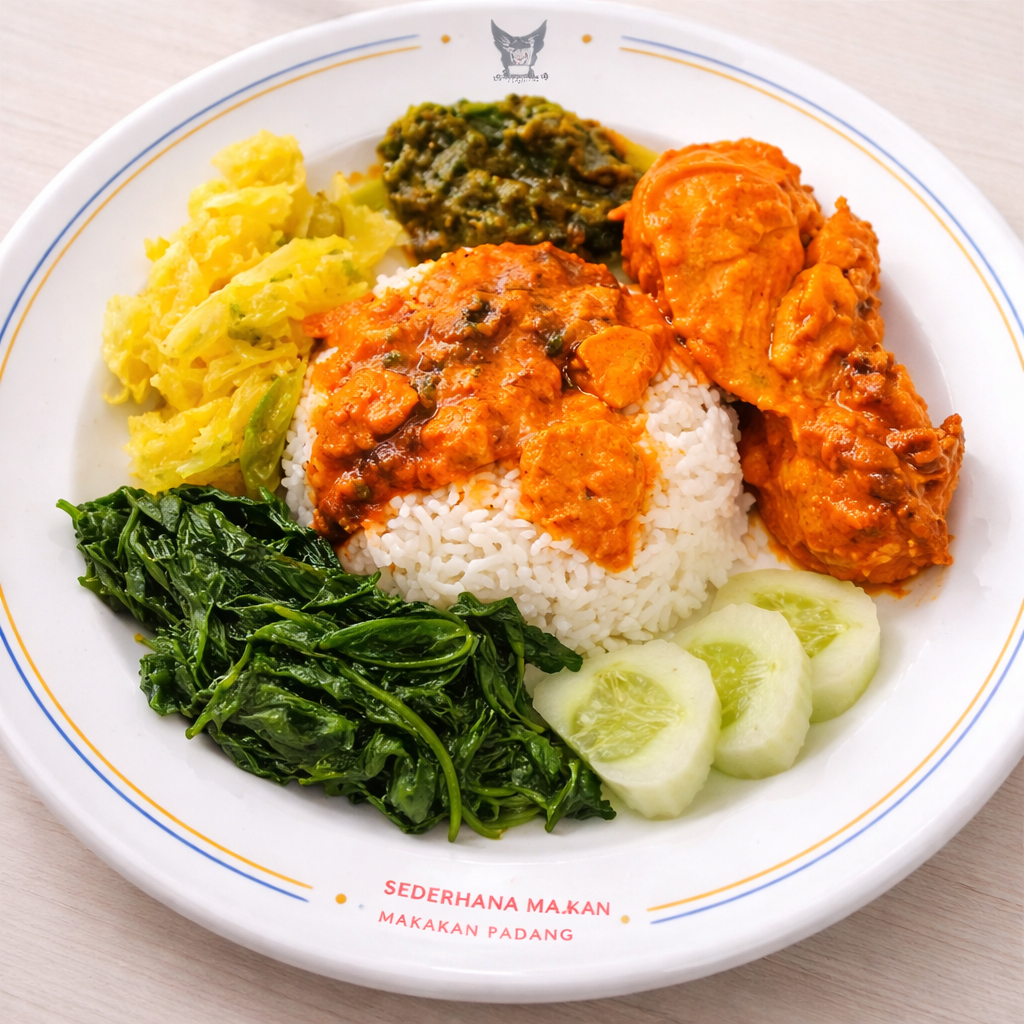 Paket Hemat(Nasi Bks Ayam Goreng/Gulai)